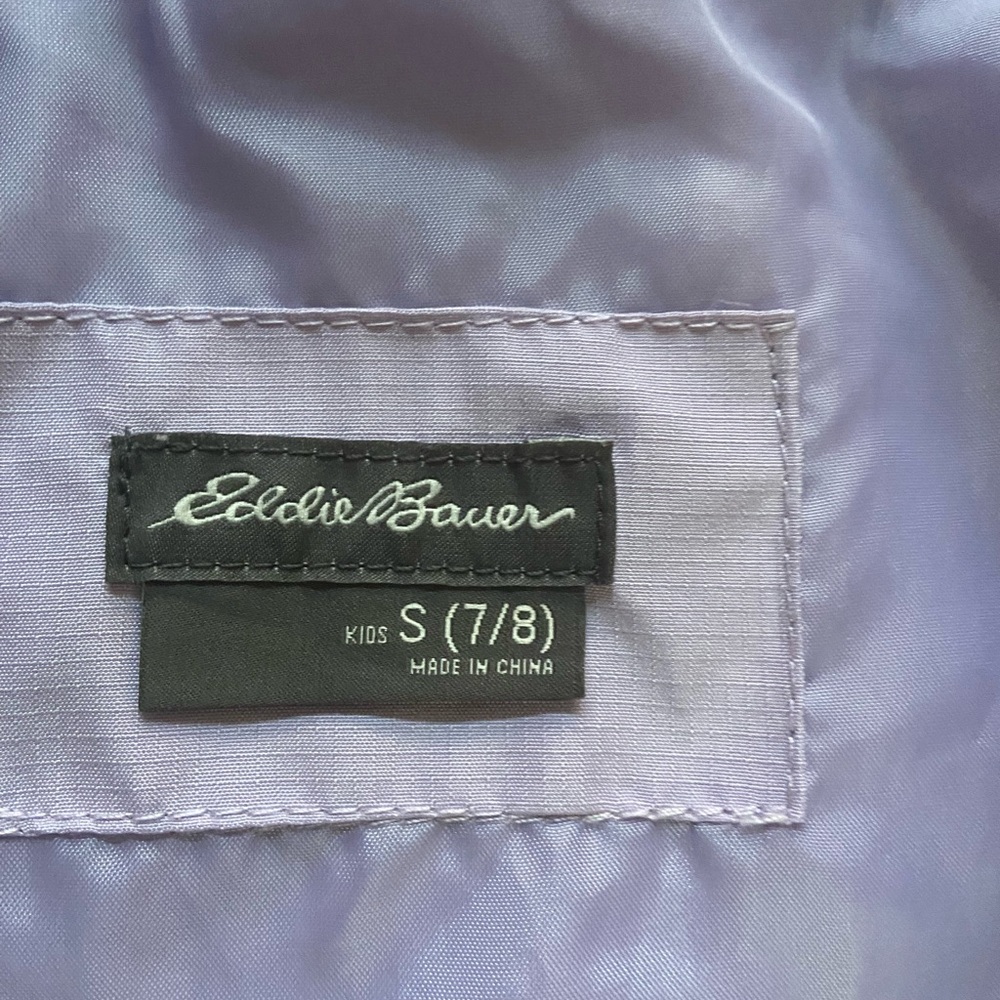 Eddie Bauer two in one jacket for girls size S(7/8) - Picture 5 of 8